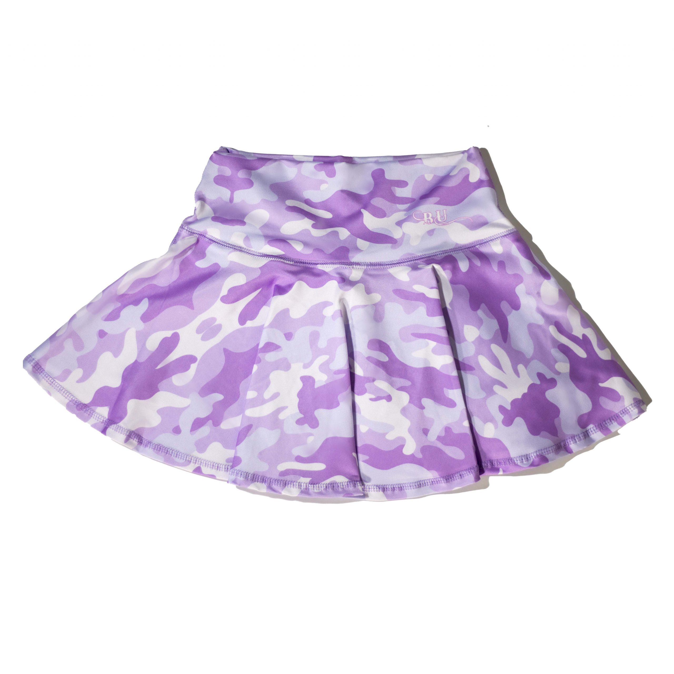 Purple Camouflage Skirt